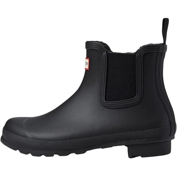 Hunter Women's 10 Insulated Chelsea Boots Rubber Waterproof Shoes Wellingtons - Picture 7 of 10